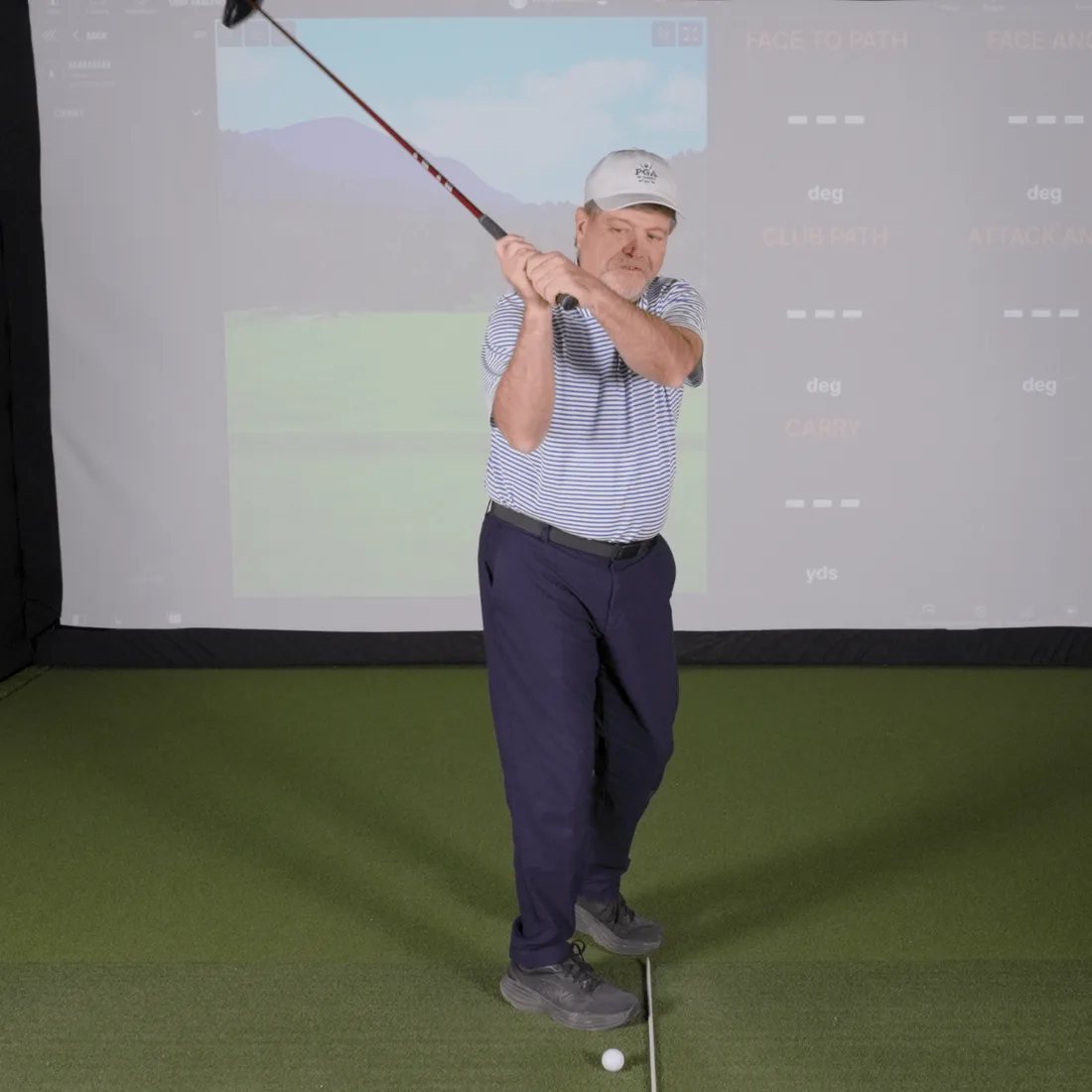 Coach Ed teaching The Backswing